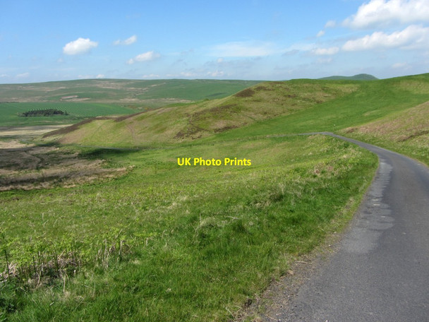 Photo 6"x4" Road south-west of Humblemoor Hill Chatto c2013
