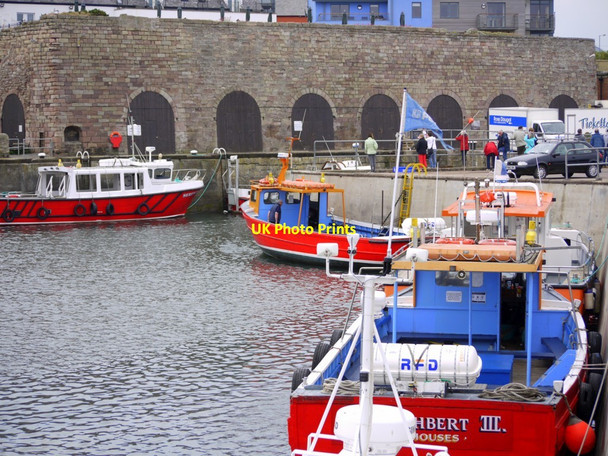 Photo 6"x4" Inner Harbour, Seahouses Seahouses c2013