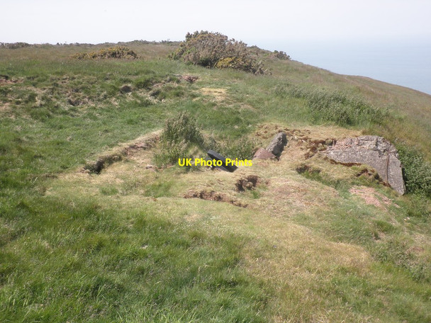 Photo 6"x4" Remains of WW2 bunker, above East Combe Allerford\/SS9047 c2013