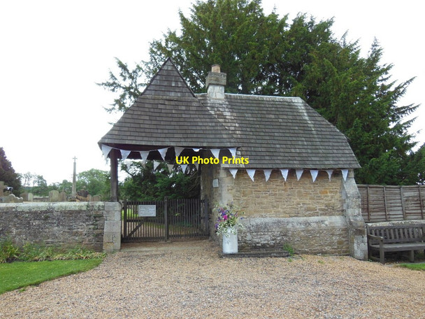 Photo 6"x4" The lych gate at St Cuthbert's Church. Little Sessay Sessay c2013