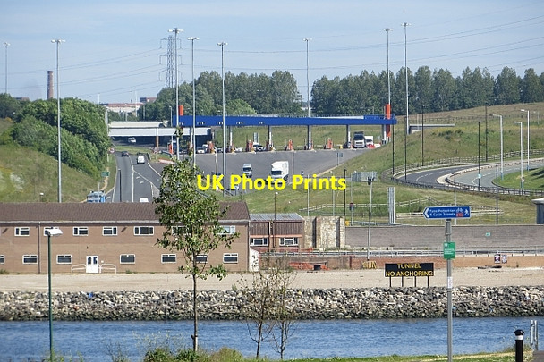 Photo 6"x4" North plaza, Tyne Tunnels Jarrow c2013
