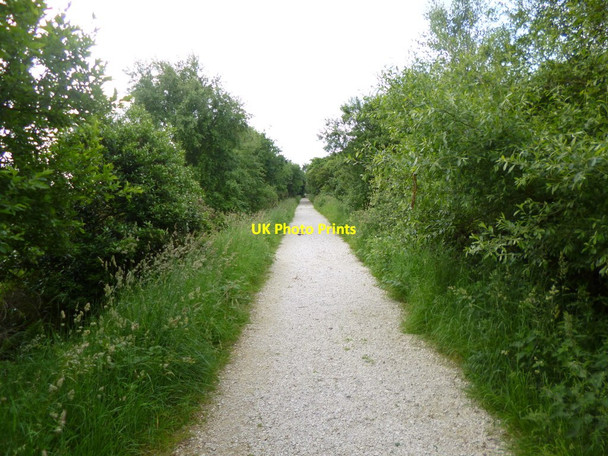 Photo 6"x4" Ridge, Furzebrook Tramway Wareham c2013