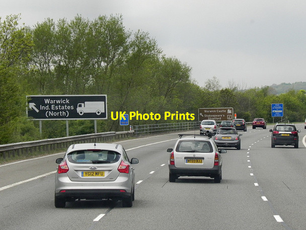 Photo 6"x4" Northbound M40 near Longbridge Longbridge\/SP2662 c2013