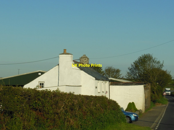 Photo 6"x4" An house alongside the A395 Lower Tregunnon c2013