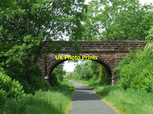 Photo 6"x4" National Cycle Network Route 75 Bridge of Weir c2013