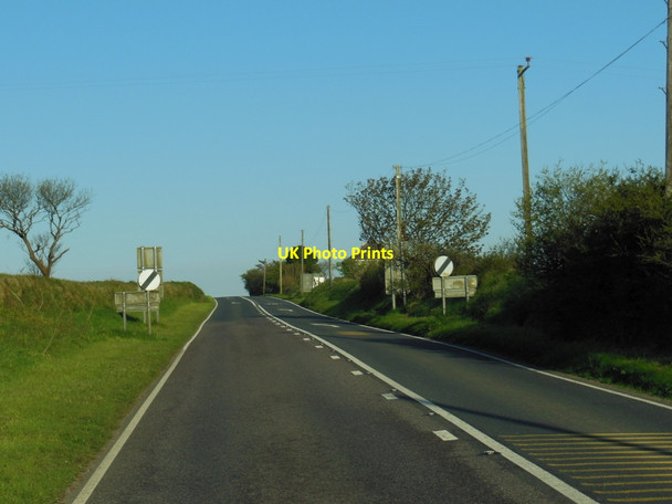 Photo 6"x4" The A395 towards Davidstow Hallworthy c2013
