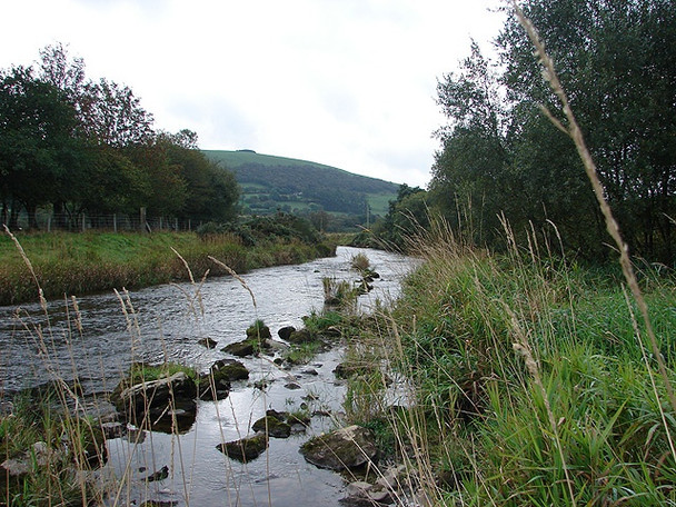 Photo 6"x4" The River Wye south of Llangurig Llangurig c2006