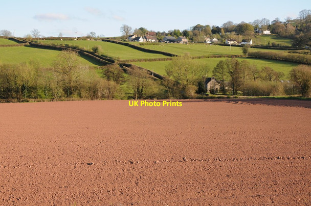 Photo 6"x4" View to Llanfilo Felin-newydd c2013