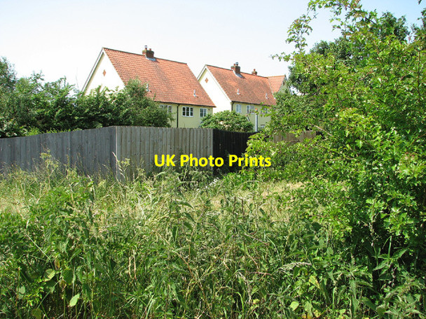 Photo 6"x4" Houses in Hall Road, Marlesford Marlesford c2013