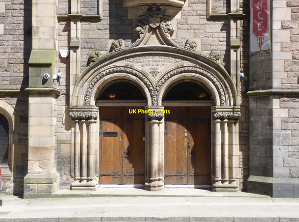 Photo 6"x4" Lady Glenorchy's Church entrance Edinburgh c2013