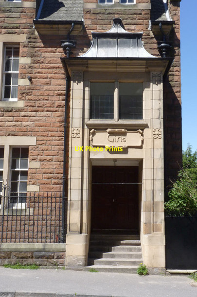 Photo 6"x4" Girls Entrance, Drummond Street School Edinburgh c2013