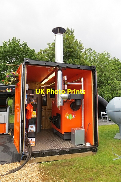 Photo 6"x4" Biomass generator Ratho Station c2013