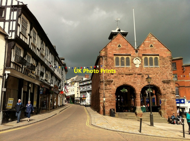 Photo 6"x4" Ross-on-Wye High Street Ross-on-Wye c2013