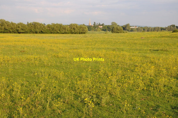 Photo 6"x4" View to Bredon church Hill End\/SO9037 c2013