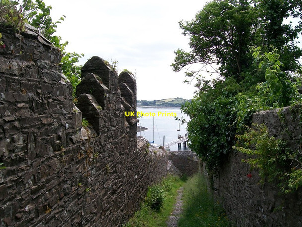 Photo 6"x4" The Squeeze Gut Path from Compass Hill to Castle Street, Strangford Strangford\/J5849 c2013