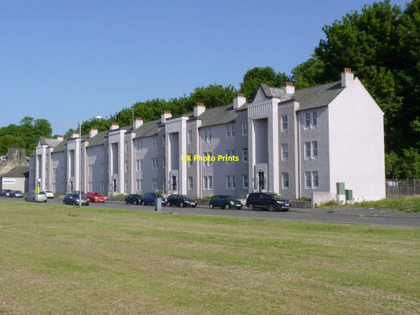 Photo 6"x4" Tenements at Bo'ness (191-199 Corbiehall) Bo'ness c2013