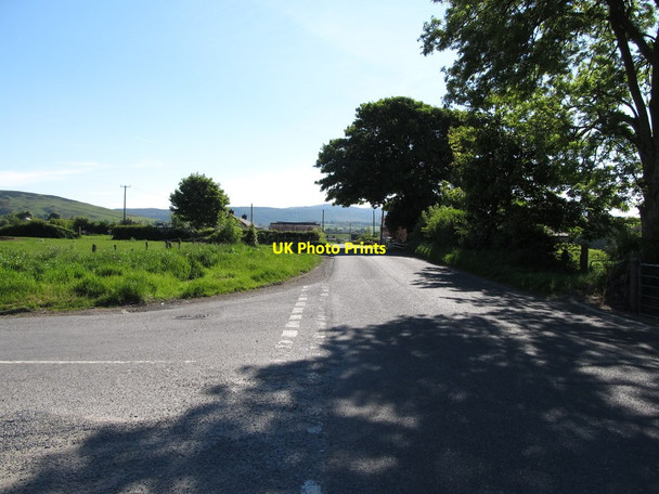 Photo 6"x4" Finegans Road east of the junction with Dernaroy Road Jonesborough c2013
