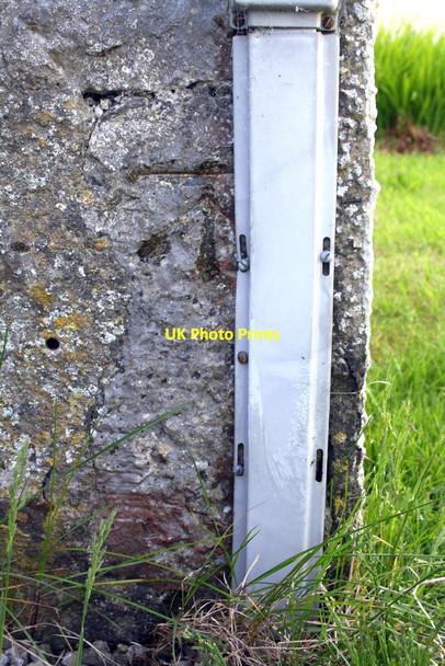 Photo 6"x4" Benchmark on Three Mile House Beckside\/SD6188 c2013