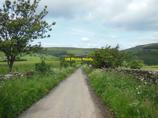 Photo 6"x4" The road from Urra to the B1257 Urra c2013