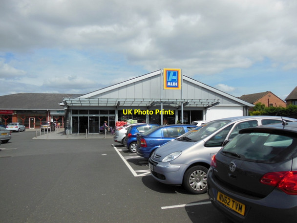 Photo 6"x4" Aldi superstore at Yarn Yarm c2013