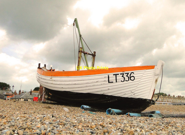 Photo 6"x4" LT336 on the slipway at Aldeburgh Aldeburgh c2013