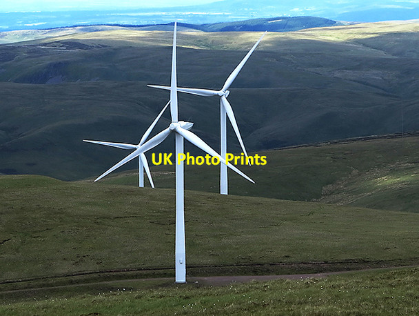 Photo 6"x4" The Ochil Hills Grodwell Burn c2013