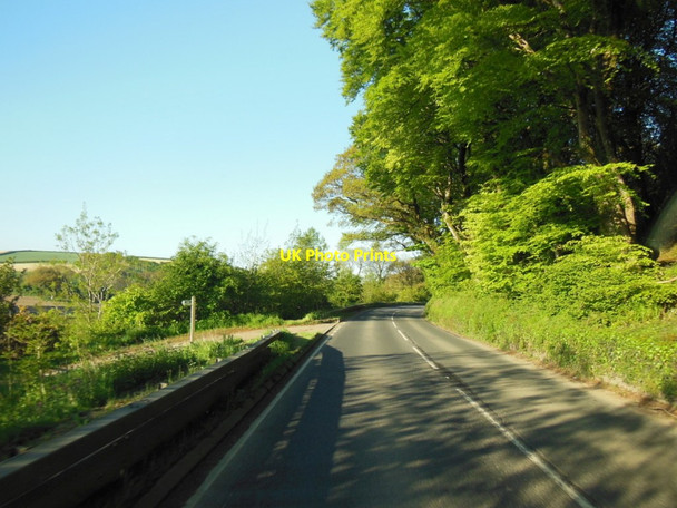 Photo 6"x4" The A39 near Trehannick Farm St Teath c2013