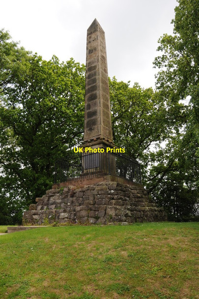 Photo 6"x4" Naseby Obelisk Naseby c2013