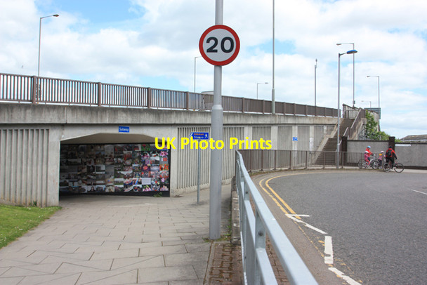 Photo 6"x4" Innes Street underpass Inverness c2013
