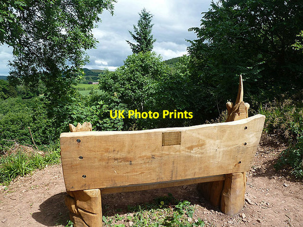 Photo 6"x4" A bench seat on the Diamond Jubilee Path near Redpath Redpath\/NT5835 c2013