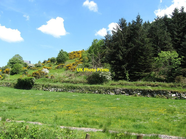 Photo 6"x4" The diverging Ballynamadda Road viewed from Tievecrom Road Forkhill c2013