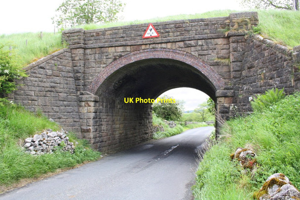 Photo 6"x4" Bridge of dismantled railway over B6160 Linton\/SD9962 c2013