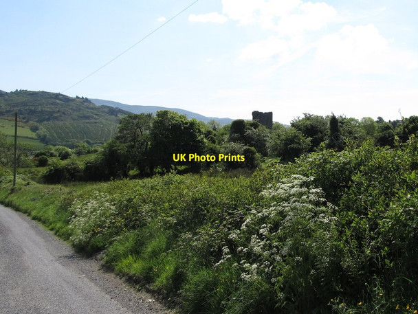 Photo 6"x4" View downhill towards Moyry Castle Faughart Upper c2013
