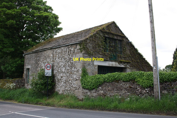 Photo 6"x4" Mill Gate Lathe, Hebden Road (B6265) Grassington c2013