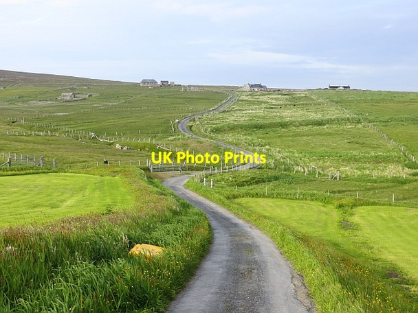 Photo 6"x4" Road from Biggins Da Toon o Ham c2013