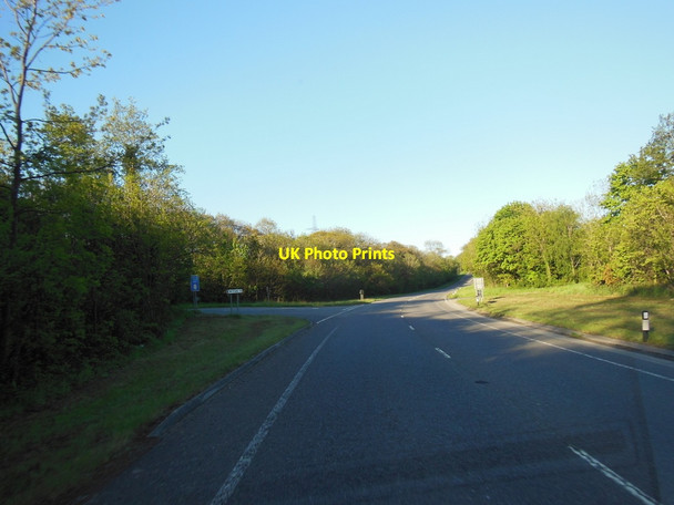 Photo 6"x4" The A39 at the St Tudy turnoff Cross Hill\/SX0474 c2013
