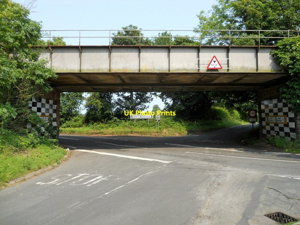 Photo 6"x4" Leek Wootton Railway Bridge Hill Wootton c2013