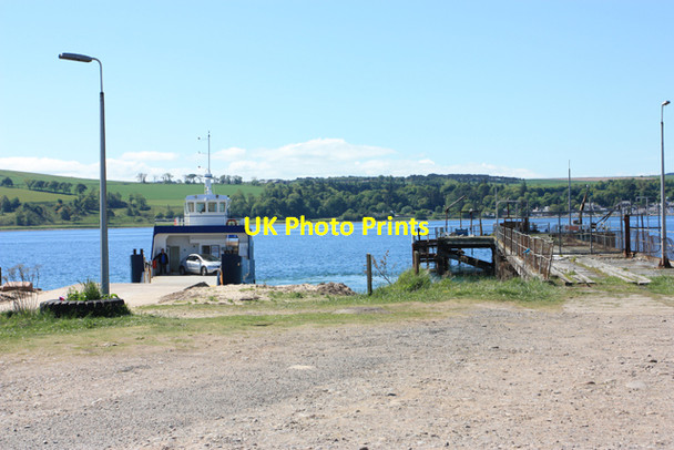 Photo 6"x4" Nigg Ferry and pier Cromarty\/NH7867 c2013