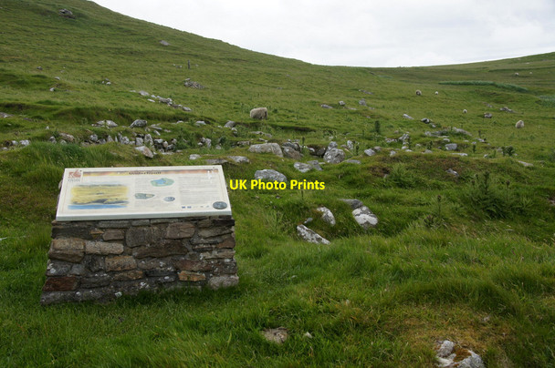 Photo 6"x4" Iron Age and Norse farmstead, Underhoull, Westing Underhoull c2013