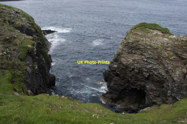 Photo 6"x4" Un-named geo at Kame of Cruss, Westing Underhoull c2013