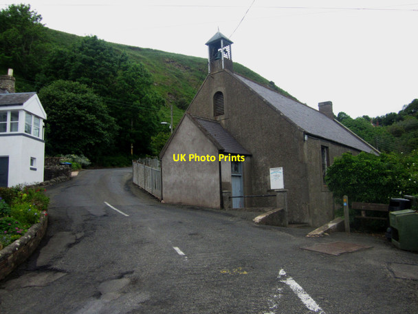 Photo 6"x4" Burnmouth Kirk Burnmouth\/NT9561 c2013