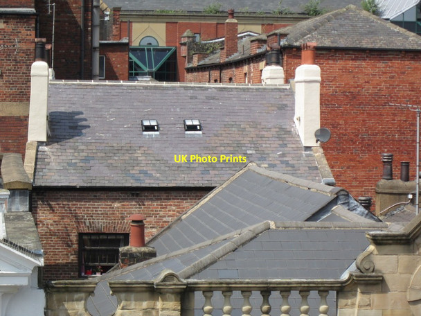 Photo 6"x4" Birds eye view of the Angel Inn Leeds\/SE3034 c2013