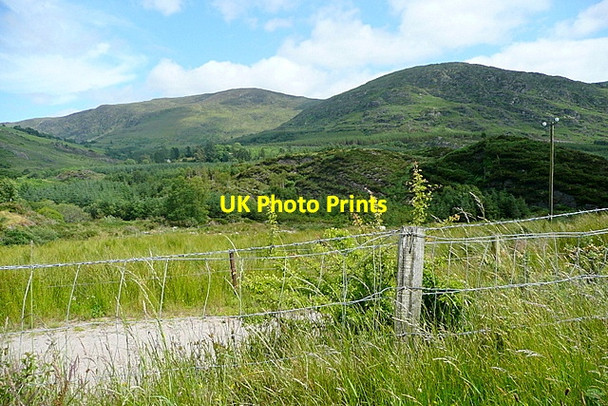 Photo 6"x4" Slaheny River valley Kilgarvan c2013