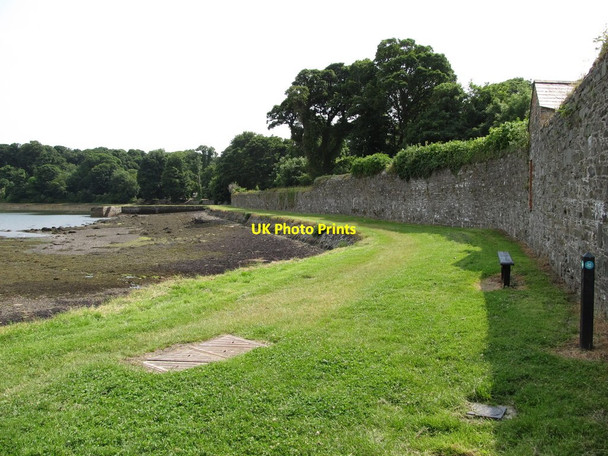 Photo 6"x4" View south along the Old Castleward Quay in the direction of the Coal Quay Strangford\/J5849 c2013