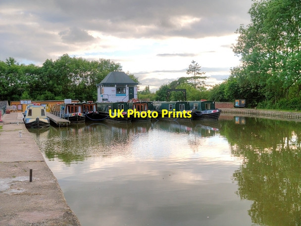 Photo 6"x4" Stratford-Upon-Avon Canal, Wootton Wawen Wootton Wawen c2013