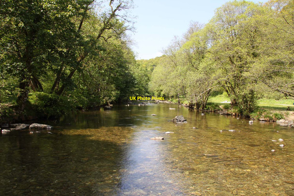 Photo 6"x4" Looking up the River Barle Hawkridge c2013