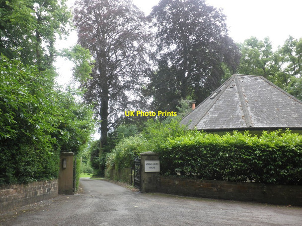 Photo 6"x4" Entrance Drive, Spring Grove House Bindon\/ST1024 c2013