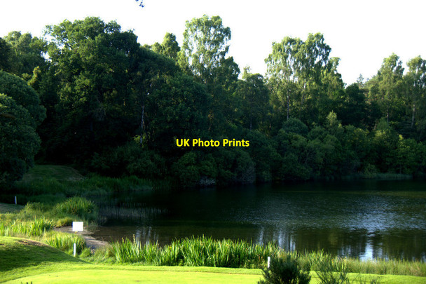 Photo 6"x4" Black Loch, Carsie, near Blairgowrie Muirton of Ardblair c2013