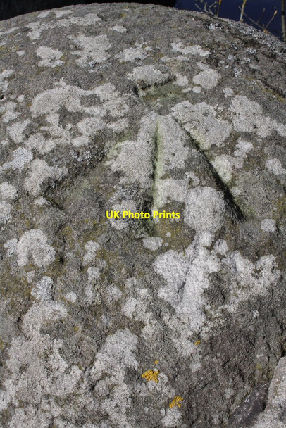 Photo 6"x4" Benchmark on Haylands Bridge end pier Gayle c2013