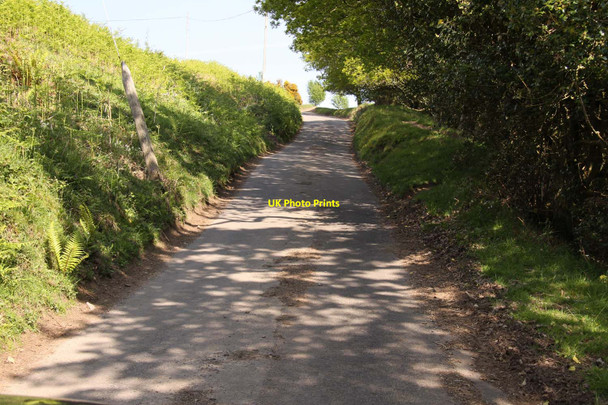 Photo 6"x4" The road to Porlock Doverhay c2013